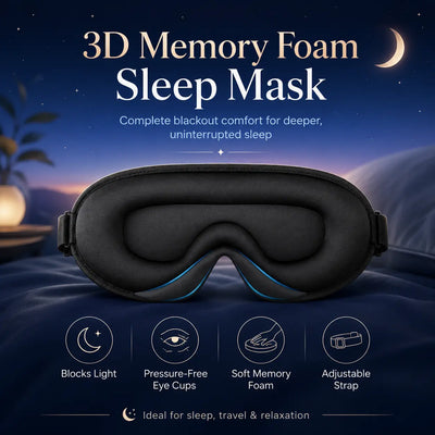 3D sleep mask
